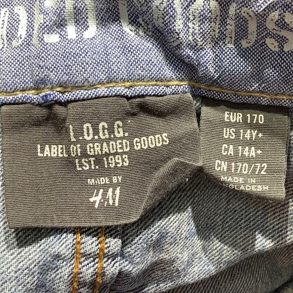 Label of Graded Goods Jeans Size 14Y – Light Wash, Straight, Cotton - Picture 3 of 8